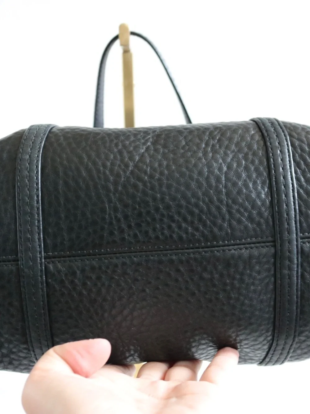 Y2K Coach Julia Mini Satchel Black Silver Hardware